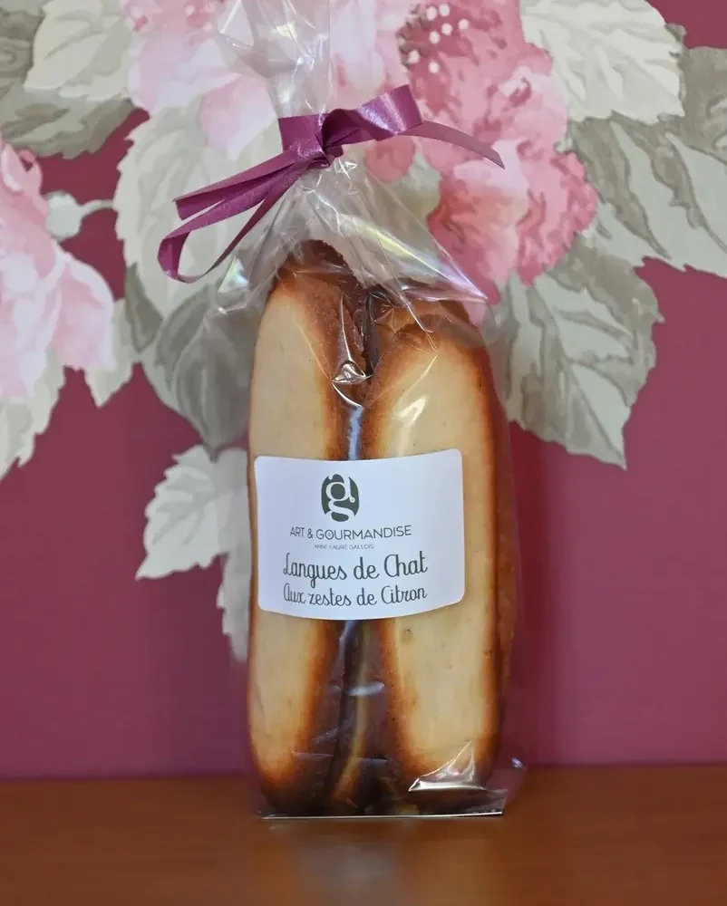 Langues de chat citron