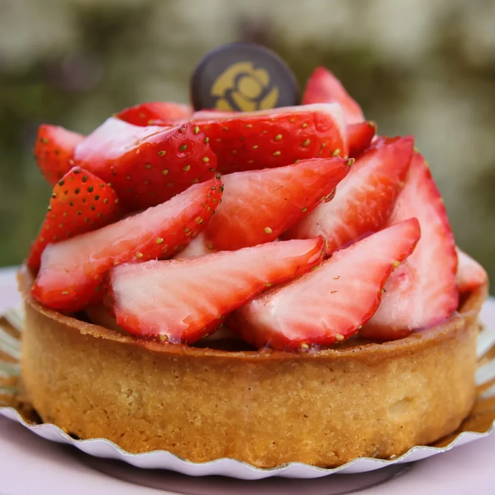 Tarte fraise tonka