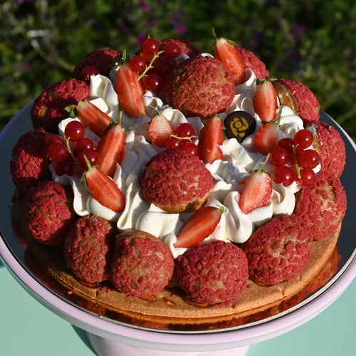 saint honoré fruits rouges
