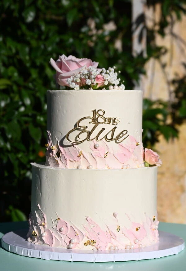cake design 18 ans Elise