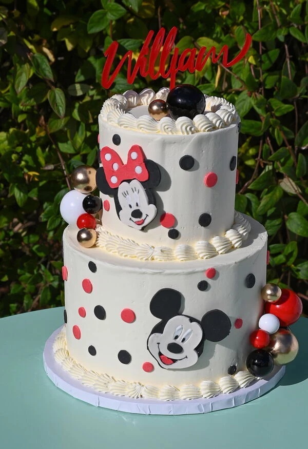 cake design Mickey et Minnie