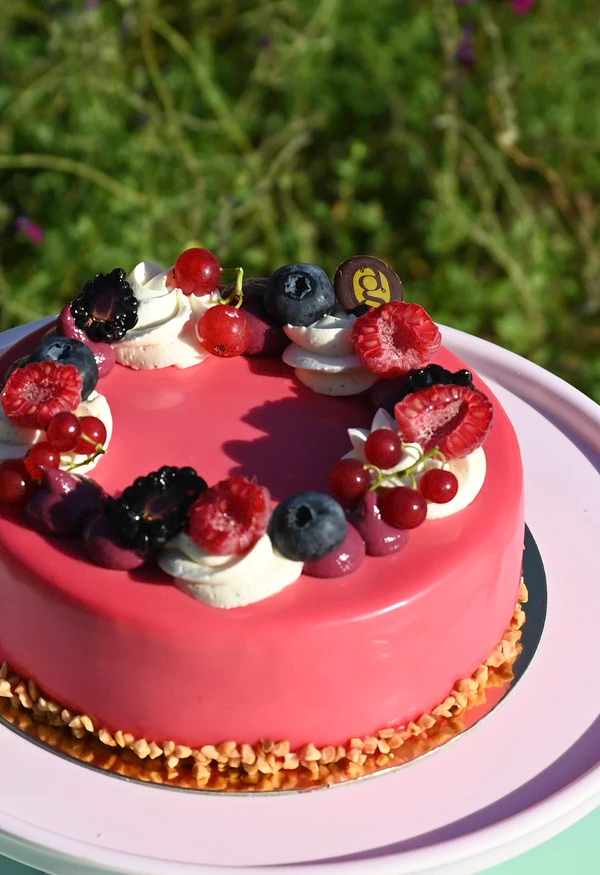 gateau anniversaire rubis sans lactose